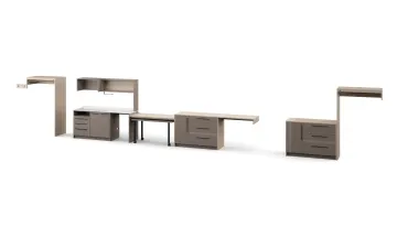 Home2 Suites King 1-Bed Suite Wall Assembly