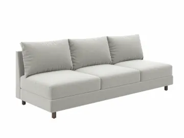 Collette-3-Seat-Armless