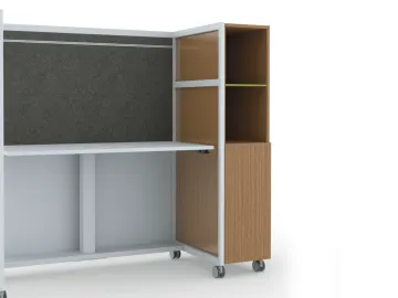 KORE-Work-Cart-Storage-Open-Shelf-Hinged-Door-Storage-Cabinet