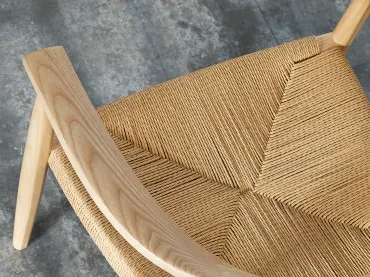 Natural Paper Cord Woven Seat