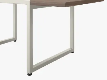 Jemini Trinity Mid Table 600x600x735mm Nova Oak/Black KF823476 - Office  Supplies - Unclassified - General Services - KF823476