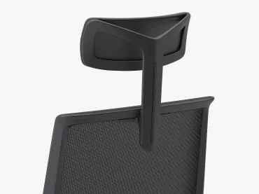 Headrest, Black Frame