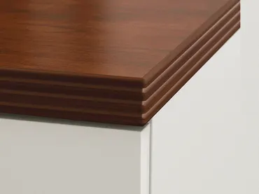 Reed PVC Rim, Laminate Top