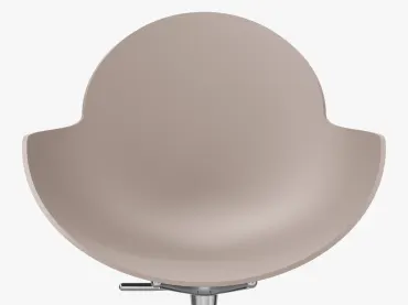 Taupe Polypropylene Shell