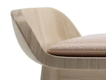 Curved Wood Seat