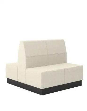 Statement-Fringe-Seating-Mid-Back-Double-Booth-Plinth-Base