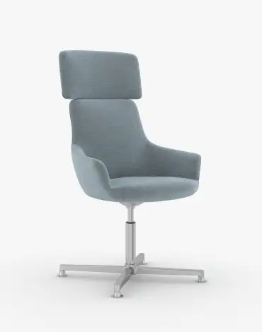 Superkool-SOL-Side-High-Back-Swivel-Base