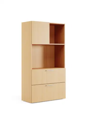 7-53KE3667LFFOSFF-Vertical-Storage-Bookcase-Solid-Sliding-Door-Lateral-File-PDP