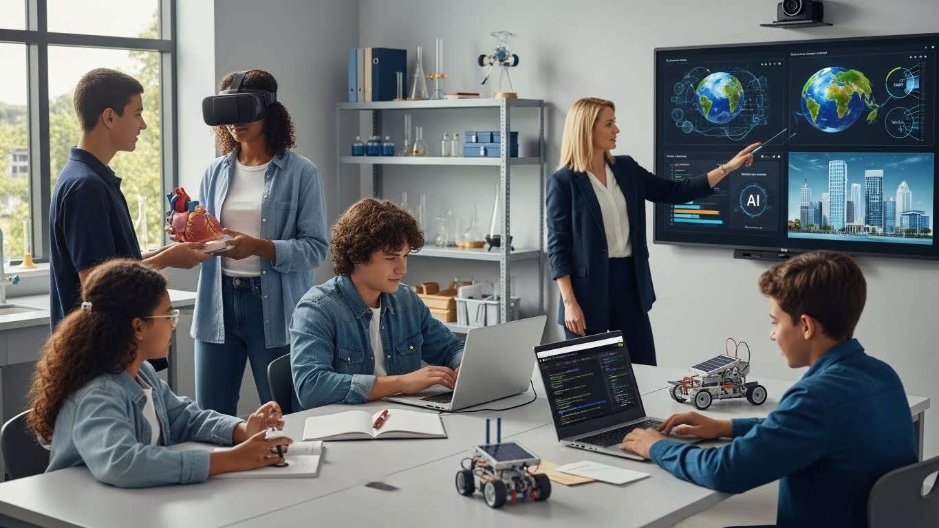 Future Trends in STEM Fields - What's Shaping Tomorrow's Science and Technology - Featured image