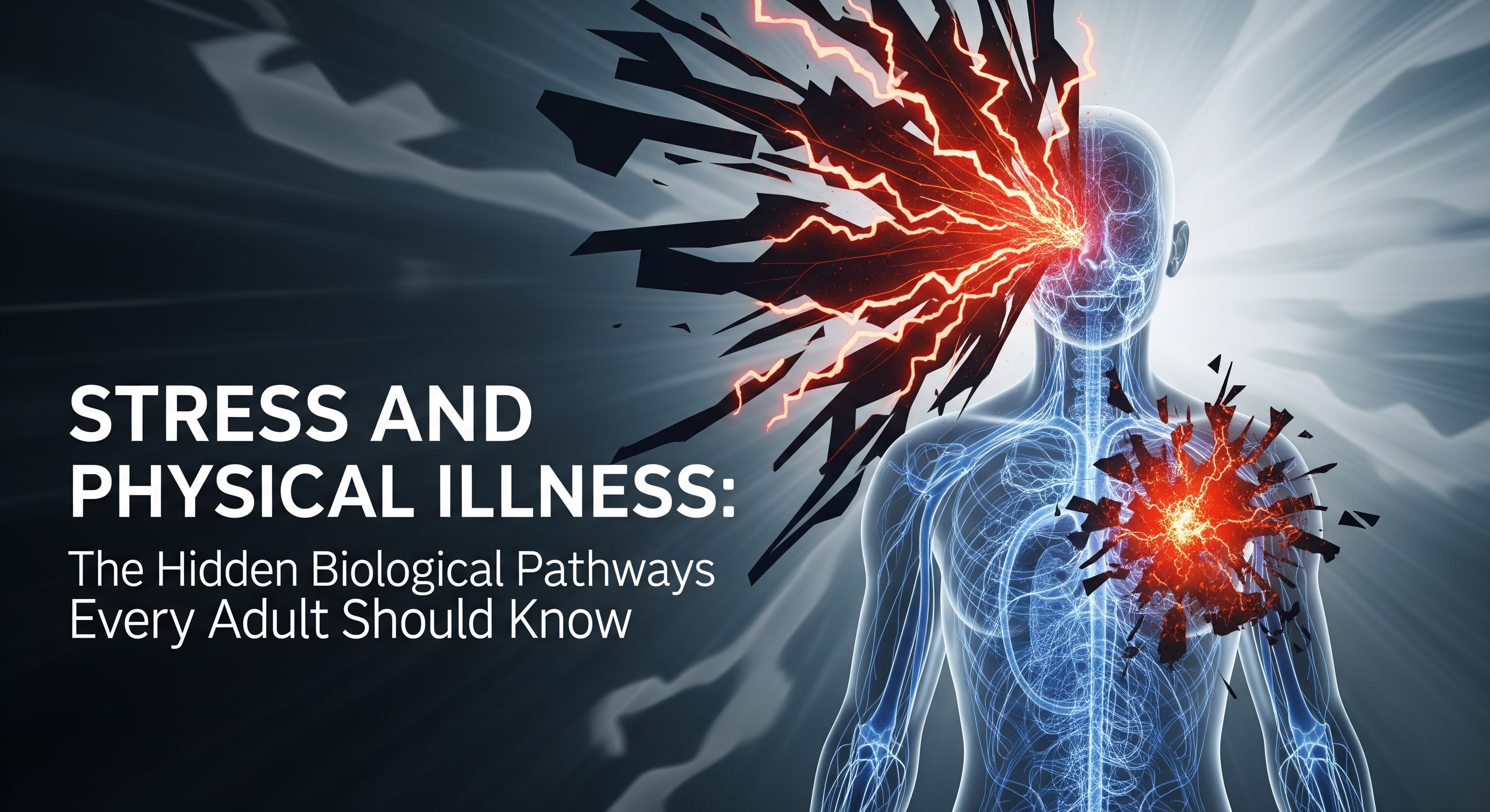 Stress and Physical Illness: The Hidden Biological Pathways Every Adult Should Know - Featured image