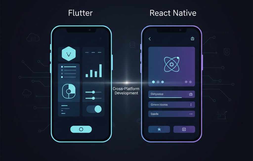 Flutter vs React Native: A Comparative Analysis for Modern Mobile App Development - Featured image