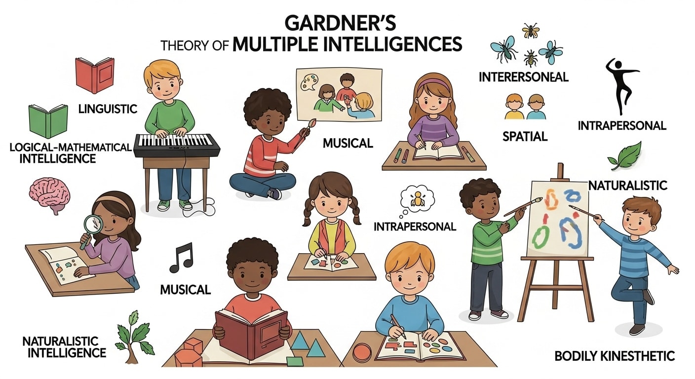 Rethinking Intelligence: Contextual Applications of Gardner’s Theory of Multiple Intelligences in Education - Featured image
