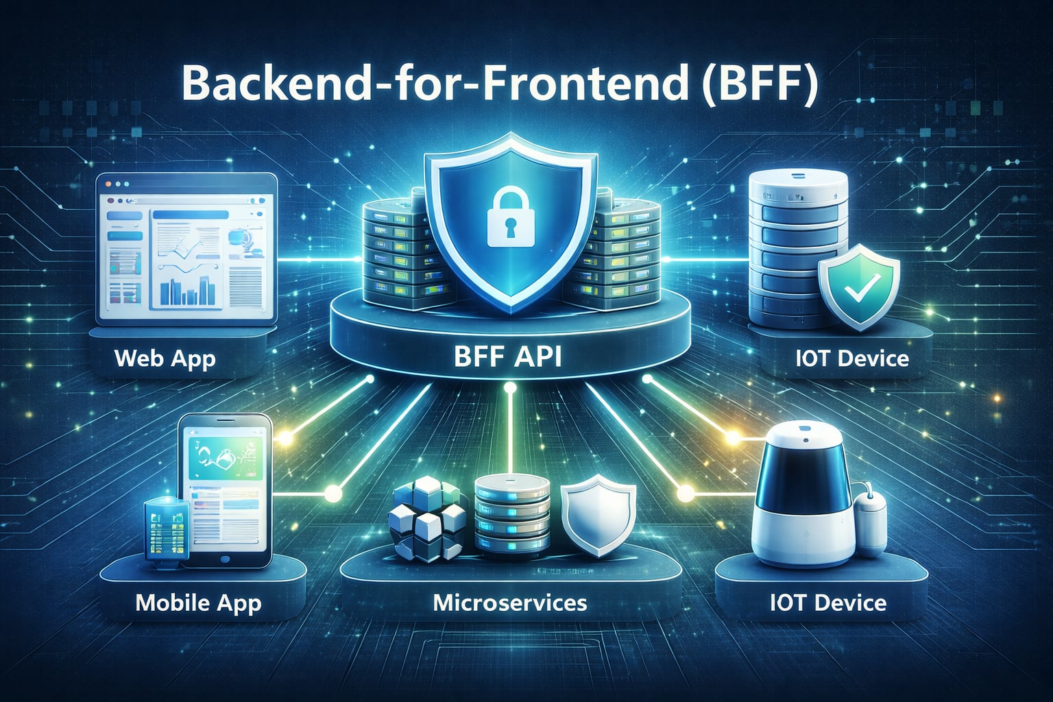 Backend for Frontend (BFF) Architecture: A Secure and Scalable Approach for Modern Applications - Featured image