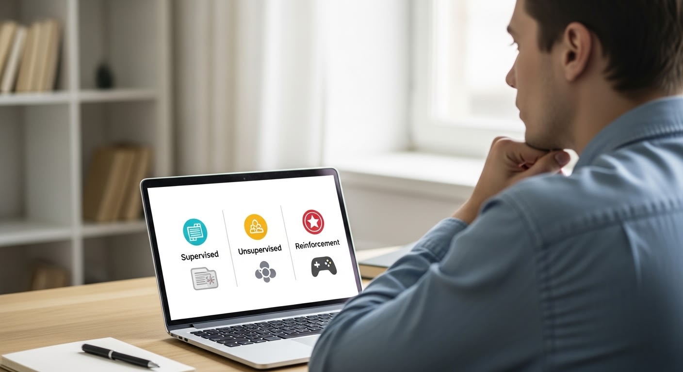 How Machines Learn in Three Different Ways - Featured image