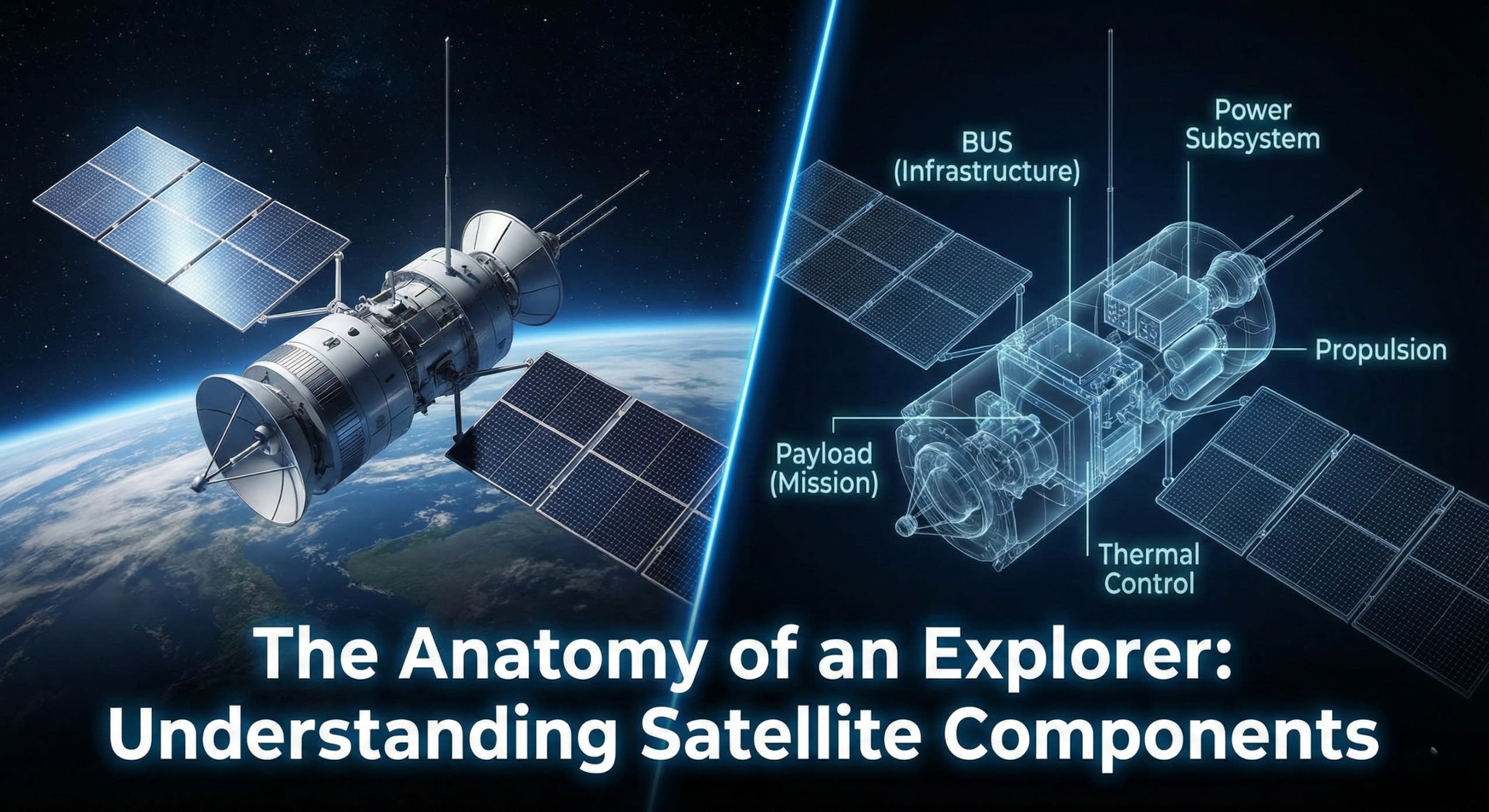 The Anatomy of an Explorer: Understanding Satellite Components - Featured image