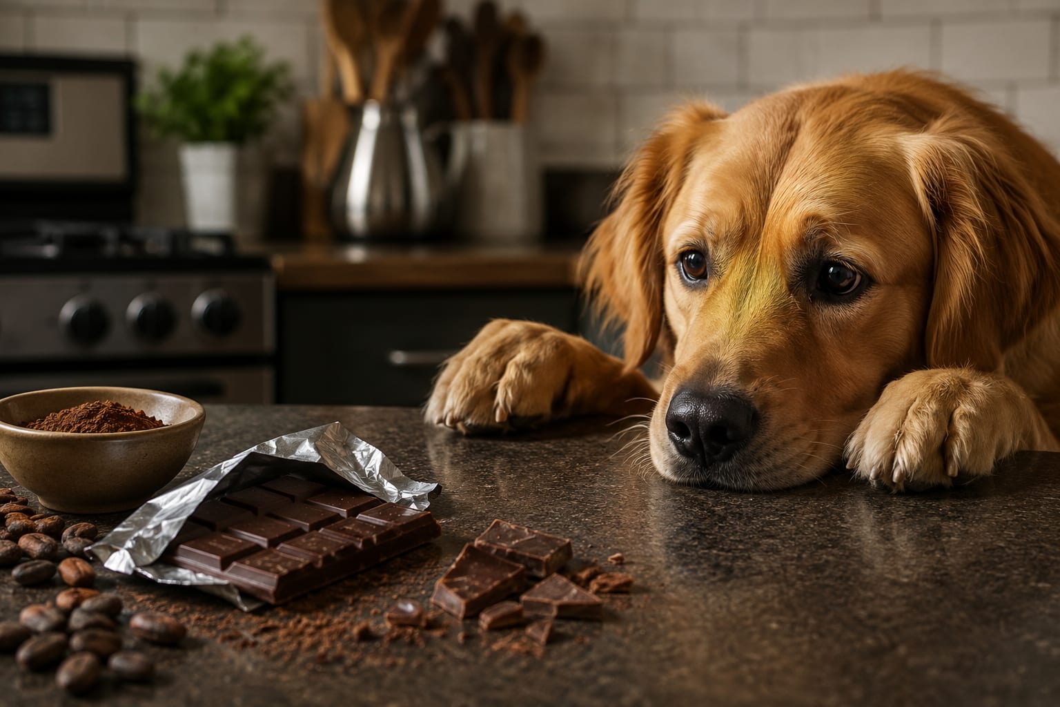 Theobromine: The Silent Poison for Your Dog That Hiding in Your Kitchen - Featured image