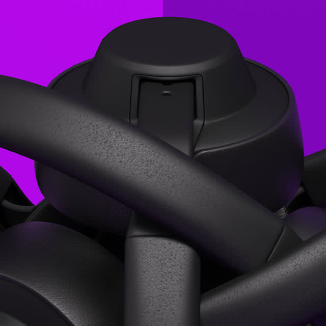 3 AIAIAI tma-1 black headphones in purple background