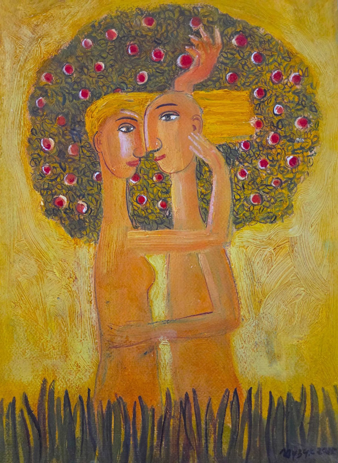 絵画 lovers Lovers by Roman Zuzuk, Oil on Canvas - Gallery Art 11