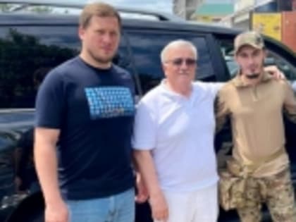 Бойца СВО Гаджимагомеда Шапиева, приехавшего в отпуск, встретили на высоком уровне