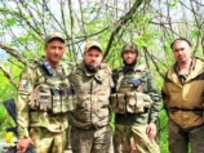 Взвод Алихана Абдулаева из села Кунзах защищает Новороссию