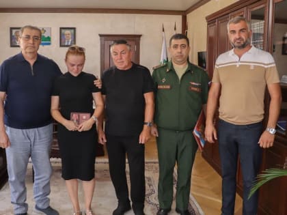 Военнослужащих из Дербентского района посмертно наградили орденом Мужества