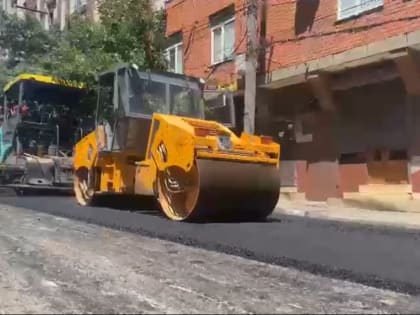 На ул. Даниялова реализуется нацпроект БКД