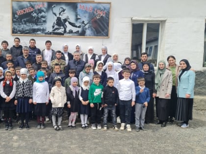 Участник СВО посетил родную школу