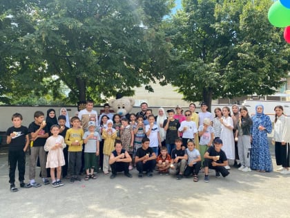 Закрытие смены пришкольного лагеря «Солнечный» прошло в Казбековском районе   