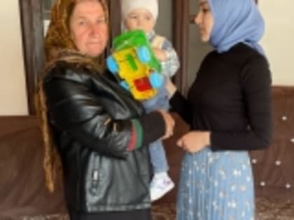 Семью воина СВО Гаджимагомеда Шапиева поздравили с праздником Ураза-байрам