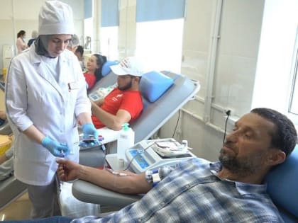 В Махачкале прошла донорская акция «#ДавайВступай!»