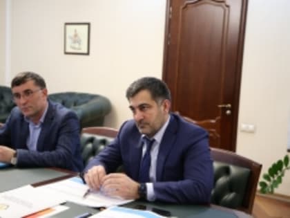 Гаджи Султанов и учредитель ООО «Ириб» Магомед Ахматилов обсудили реализацию нового инвестпроекта