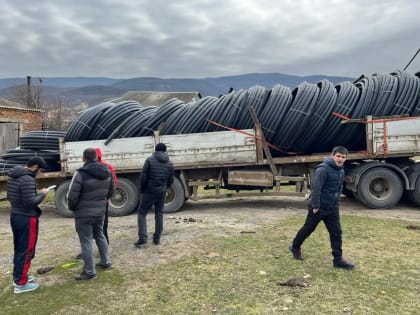 При поддержке Гаджимурада Мусаева к водохранилищу в селении Инчха подводят воду для полива инчхинских сельхозугодий