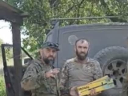 Военнослужащие из зоны СВО поблагодарили новолакского мецената за предоставленные на передовую прицелы