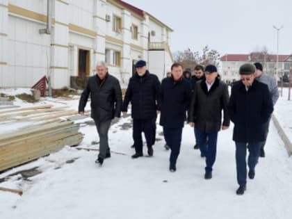 Заур Аскендеров побывал с рабочим визитом в Бабаюртовском районе