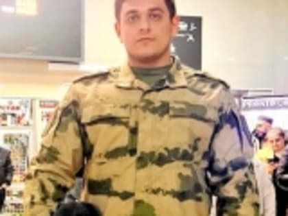 Призывник Курбангаджи Омаров из села Мехельта будет служить в Росгвардии в Ленинградской области