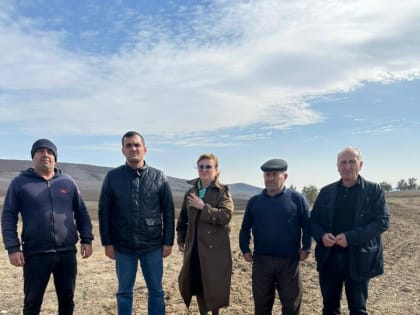 Россельхозцентр проверил ход сева озимых зерновых в двух районах Дагестана