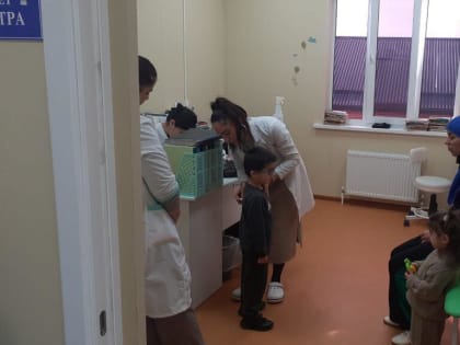 В Каякентском районе в первом туре дополнительной иммунизации привито 91,2% детей подлежащих вакцинации