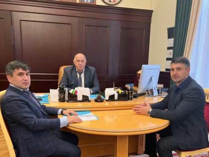Председатель правительства Дагестана встретился с главой Табасаранского района