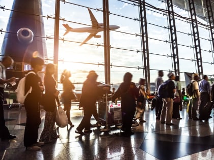 Пассажиропоток аэропорта Махачкалы за два квартала 2023 года вырос на 21,2%