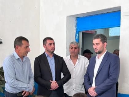 Марат Шихалиев посетил Докузпаринский район