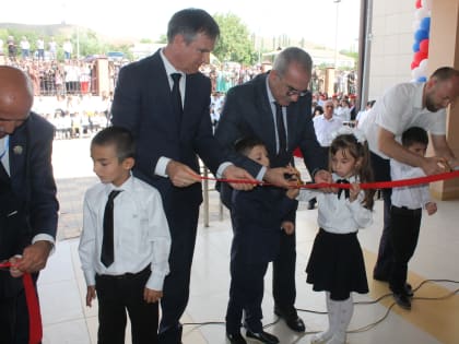 В День знаний в Сулейман-Стальском районе открыли новую школу