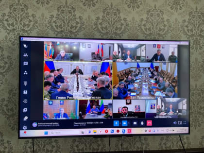Глава Бабаюртовского района Даниял Исламов принял участие в  заседании Оперативного штаба и Республиканской   призывной комиссии РД