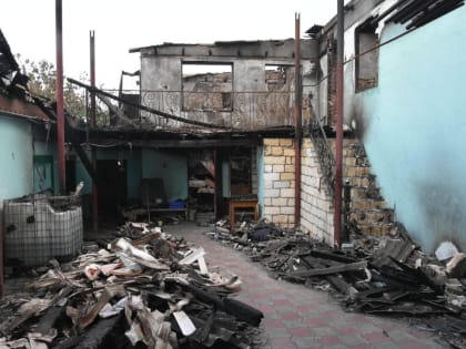 Мавсум Рагимов посетил семьи погорельцев- жителей села Бильгади