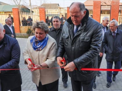 Абдулмуслим Абдулмуслимов открыл новую поликлинику на 200 посещений в смену в ДагОгнях