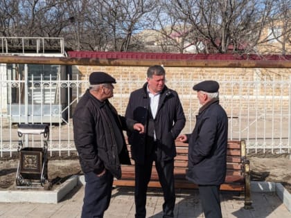 Глава Карабудахкентского района проинспектировал объекты нацпроектов и новый мост