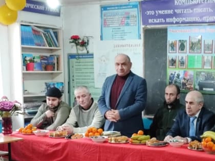 Учащиеся Аваданской СОШ встретились с участниками СВО