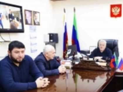 Глава Гумбета Галип Галипов встретился с Сергеем Попандопуло