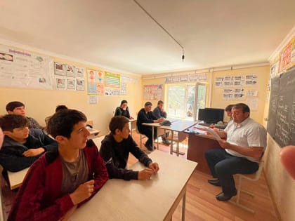 Встреча старшеклассников с ответственным секретарем КДН и ЗП