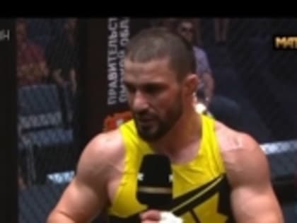 Боец ММА и СВО из села Килятль Абдулмуталип Гайирбегов посвятил победу родным павших друзей