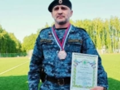 Гаджимурад Насрулаев занял третье место на чемпионате ФССП России по служебному двоеборью